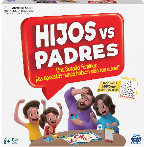 BOARD GAMES - CHILDREN AGAINST PARENTS - Questions & Questions Game for Kids & Families - 2 - 6 Players - 6065093 - Board Games Kids 6+