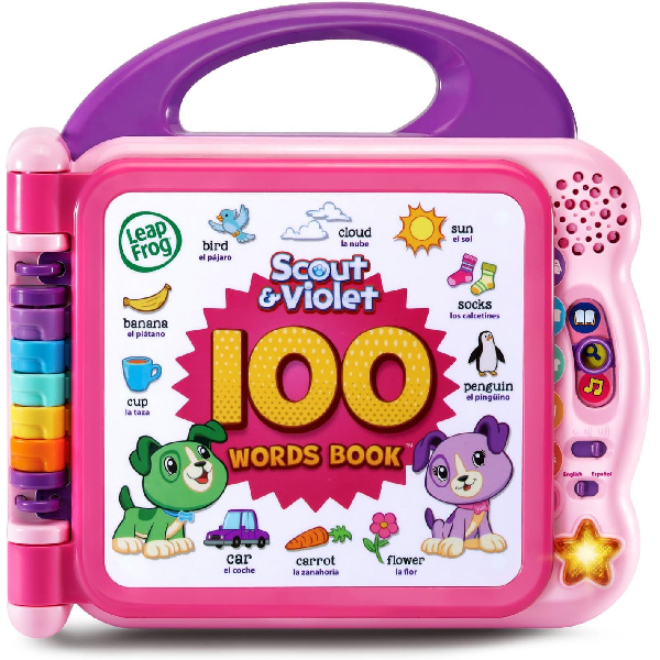 LeapFrog Scout and Violet 100 Words Book, Purple