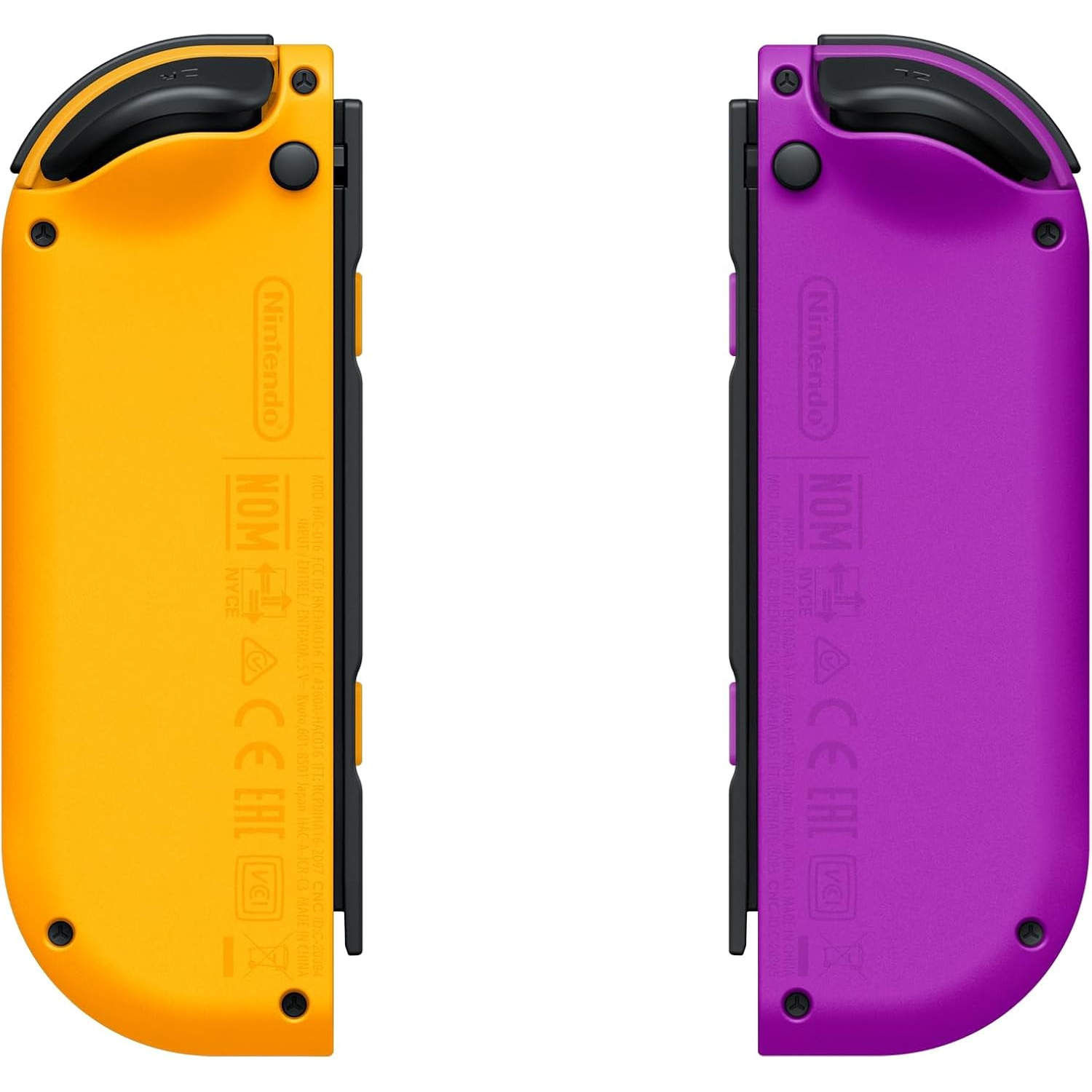 Nintendo Joy-Con (set Izda/Dcha) Morado Neón/Naranja Neón