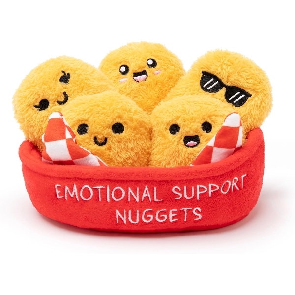 What Do You Meme Emotional Support Nuggets - Plush Nuggets Stuffed Animal