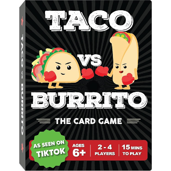 Taco vs Burrito - The Wildly Popular Surprisingly Strategic Card Game Created by a 7 Year Old